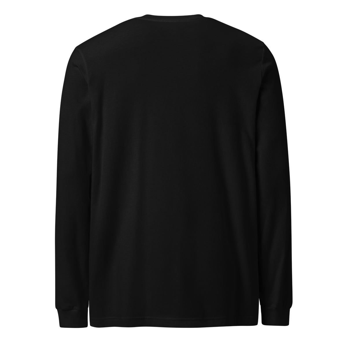 SRARZ Signature Longsleeve – Schwarz – Rückansicht ohne Person