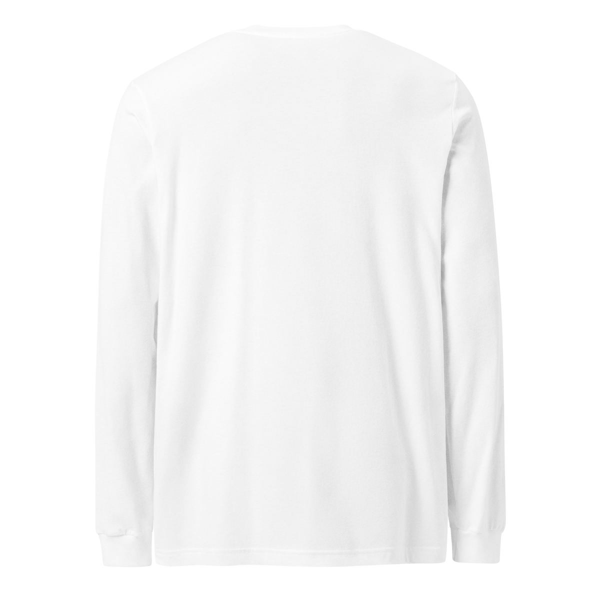 SRARZ Signature Longsleeve – Weiss – Rückansicht ohne Person
