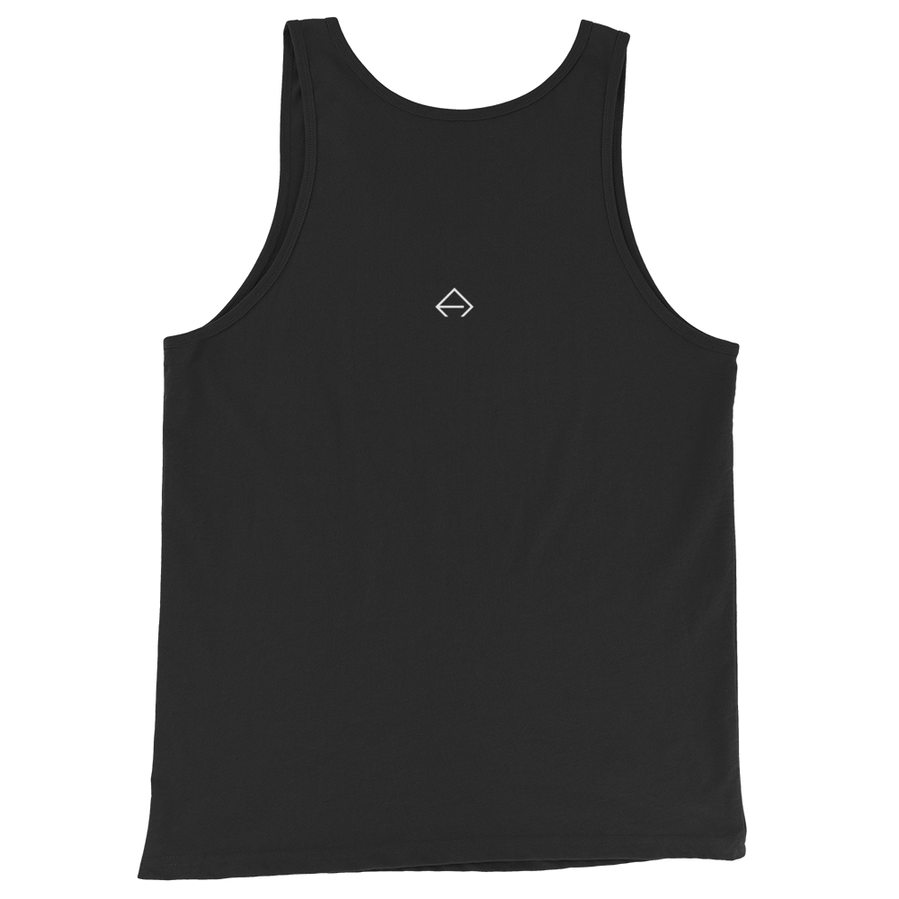 SRARZ Signature Tank Top – Schwarz – Rückansicht ohne Person