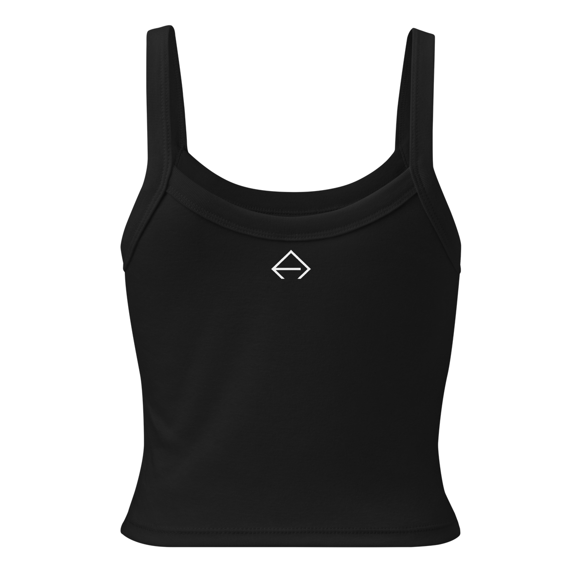 SRARZ Signature Rib Tank – Schwarz – Rückenansicht ohne Person